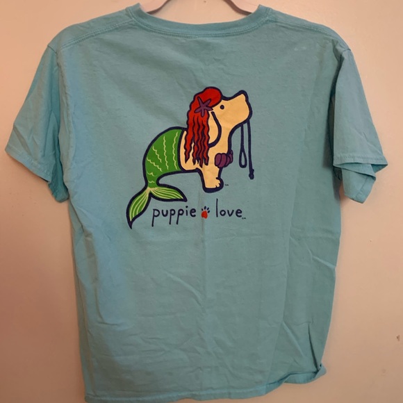 Light blue basic tee - Picture 2 of 2